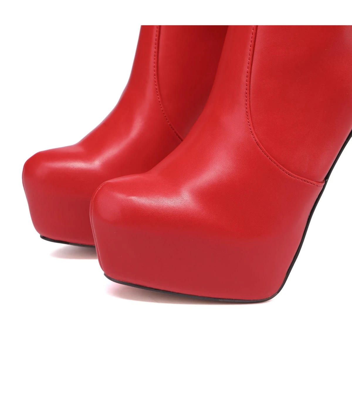 Giaro Plateau Stiefel BEVERLEY Rot Matt 7 Giaro Plateau Stiefel BEVERLEY Rot Matt – Bild 7