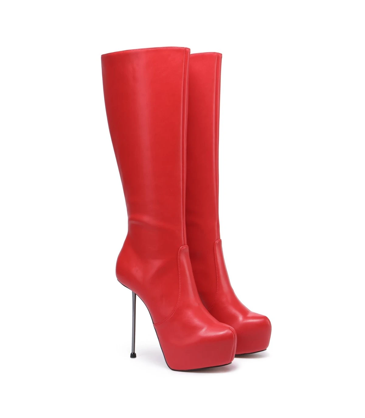 Giaro Plateau Stiefel BEVERLEY Rot Matt 9 Giaro Plateau Stiefel BEVERLEY Rot Matt – Bild 9