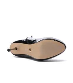 Giaro Plateau Stiefel BEVERLEY Schwarz Lack -Shoes Verkäufe giaro plateau stiefel beverley schwarz lack 4