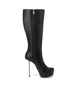 Giaro Plateau Stiefel BEVERLEY Schwarz Matt -Shoes Verkäufe giaro plateau stiefel beverley schwarz matt 3