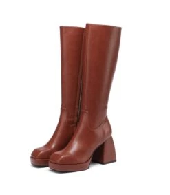 Giaro Plateau Stiefel CORTINA Braun MATT -Shoes Verkäufe giaro plateau stiefel cortina braun matt 5