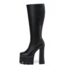 Giaro Plateau Stiefel COULTER Schwarz Matt