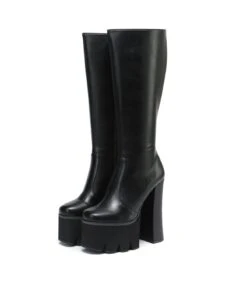 Giaro Plateau Stiefel COULTER Schwarz Matt -Shoes Verkäufe giaro plateau stiefel coulter schwarz matt 5