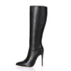 Giaro Plateau Stiefel MILA Schwarz Matt