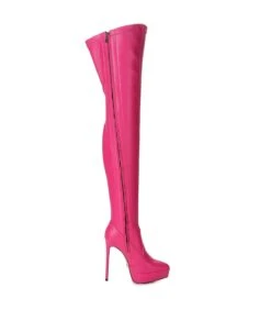 Giaro Overknee Stiefel ARABELLA Fuchsia Matte -Shoes Verkäufe giaro stiefel arabella fuchsia matte 4
