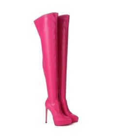 Giaro Overknee Stiefel ARABELLA Fuchsia Matte -Shoes Verkäufe giaro stiefel arabella fuchsia matte 6