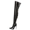 Giaro Overknee Stiefel ARABELLA Lack Schwarz