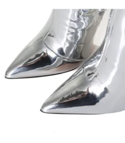 Giaro Overknee Stiefel ARABELLA Liquid Silver -Shoes Verkäufe giaro stiefel arabella liquid silver 6