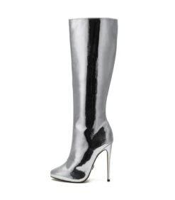 Giaro Stiefel Brandy Silber