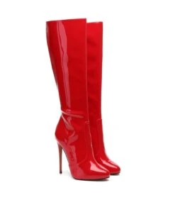 Giaro Stiefel Brandy Rot Lack  -Shoes Verkäufe giaro stiefel brandy rot lack 5