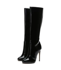 Giaro Stiefel Brandy Schwarz Lack -Shoes Verkäufe giaro stiefel brandy schwarz lack 7