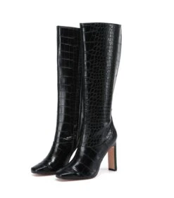 Giaro Stiefel DANIA Schwarz Krokodilmuster -Shoes Verkäufe giaro stiefel dania schwarz krokodilmuster 5