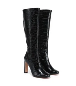 Giaro Stiefel DANIA Schwarz Krokodilmuster -Shoes Verkäufe giaro stiefel dania schwarz krokodilmuster 8