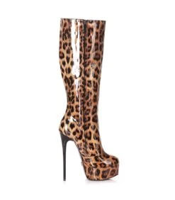 Giaro Stiefel GALANA 1003 Leopardenmuster Lack -Shoes Verkäufe giaro stiefel galana 1003 leopardenmuster lack 3