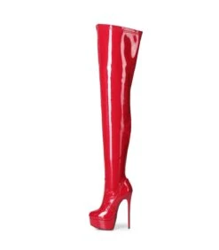 Giaro Overknee Stiefel GALANA 1004 Rot Lack
