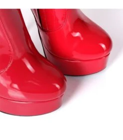 Giaro Overknee Stiefel GALANA 1004 Rot Lack -Shoes Verkäufe giaro stiefel galana 1004 rot lack 5