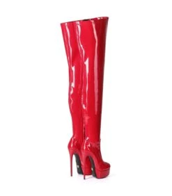Giaro Overknee Stiefel GALANA 1004 Rot Lack -Shoes Verkäufe giaro stiefel galana 1004 rot lack 7