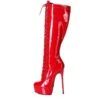 Giaro Stiefel MAHAUTE Rot Lack