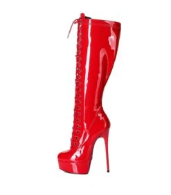 Giaro Stiefel MAHAUTE Rot Lack