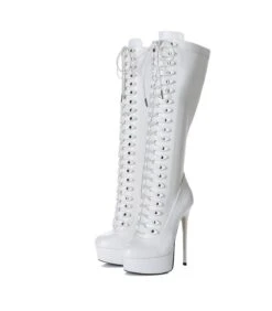 Giaro Stiefel MAHAUTE Weiss Matt -Shoes Verkäufe giaro stiefel mahaute weiss matt 6