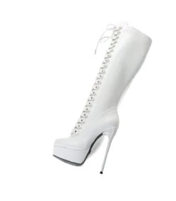 Giaro Stiefel MAHAUTE Weiss Matt -Shoes Verkäufe giaro stiefel mahaute weiss matt 8