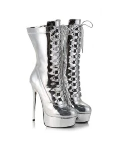 Giaro Stiefel MIATLA Liquid Silber -Shoes Verkäufe giaro stiefel miatla liquid silber 2