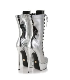 Giaro Stiefel MIATLA Liquid Silber -Shoes Verkäufe giaro stiefel miatla liquid silber 3