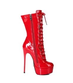 Giaro Stiefel MIATLA Rot Lack -Shoes Verkäufe giaro stiefel miatla rot lack 3