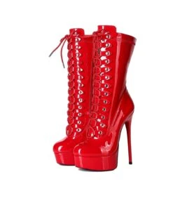 Giaro Stiefel MIATLA Rot Lack -Shoes Verkäufe giaro stiefel miatla rot lack 6