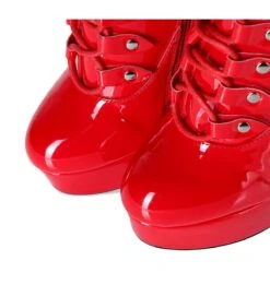 Giaro Stiefel MIATLA Rot Lack -Shoes Verkäufe giaro stiefel miatla rot lack 7