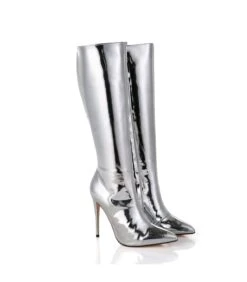 Giaro Stiefel MILA Liquid Silber -Shoes Verkäufe giaro stiefel mila liquid silber 4
