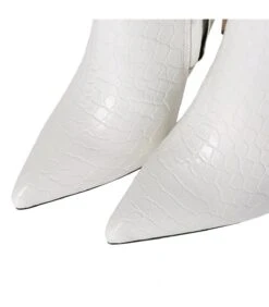 Giaro Stiefel MILA Weiss Krokodilmuster -Shoes Verkäufe giaro stiefel mila weiss krokodilmuster 7