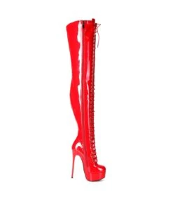 Giaro Overknee Stiefel MOUCHARD Rot Lack -Shoes Verkäufe giaro stiefel mouchard rot lack 2