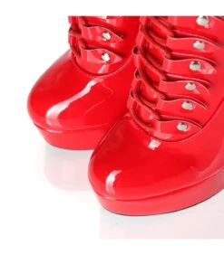 Giaro Overknee Stiefel MOUCHARD Rot Lack -Shoes Verkäufe giaro stiefel mouchard rot lack 7