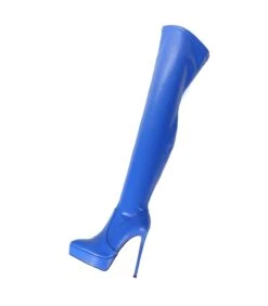 Giaro Overknee Stiefel SPIRE Blau -Shoes Verkäufe giaro stiefel spire blau 2