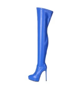 Giaro Overknee Stiefel SPIRE Blau