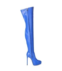 Giaro Overknee Stiefel SPIRE Blau -Shoes Verkäufe giaro stiefel spire blau 4