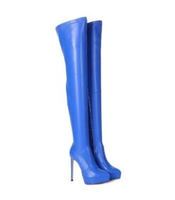 Giaro Overknee Stiefel SPIRE Blau -Shoes Verkäufe giaro stiefel spire blau 6