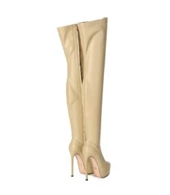 Giaro Overknee Stiefel SPIRE Nude -Shoes Verkäufe giaro stiefel spire nude 6
