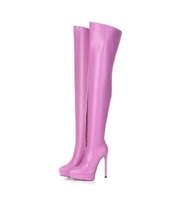 Giaro Overknee Stiefel SPIRE Pink -Shoes Verkäufe giaro stiefel spire pink 6
