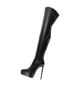 Giaro Overknee Stiefel SPIRE Schwarz -Shoes Verkäufe giaro stiefel spire schwarz 8