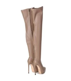 Giaro Overknee Stiefel SPIRE Taupe -Shoes Verkäufe giaro stiefel spire taupe 5