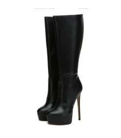 Giaro Stiefel Stackstand Schwarz Lack -Shoes Verkäufe giaro stiefel stackstand schwarz lack 4