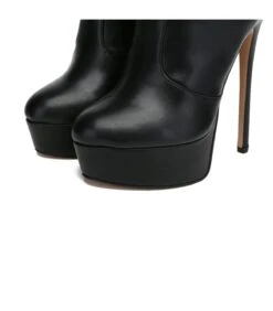 Giaro Stiefel Stackstand Schwarz Lack -Shoes Verkäufe giaro stiefel stackstand schwarz lack 5