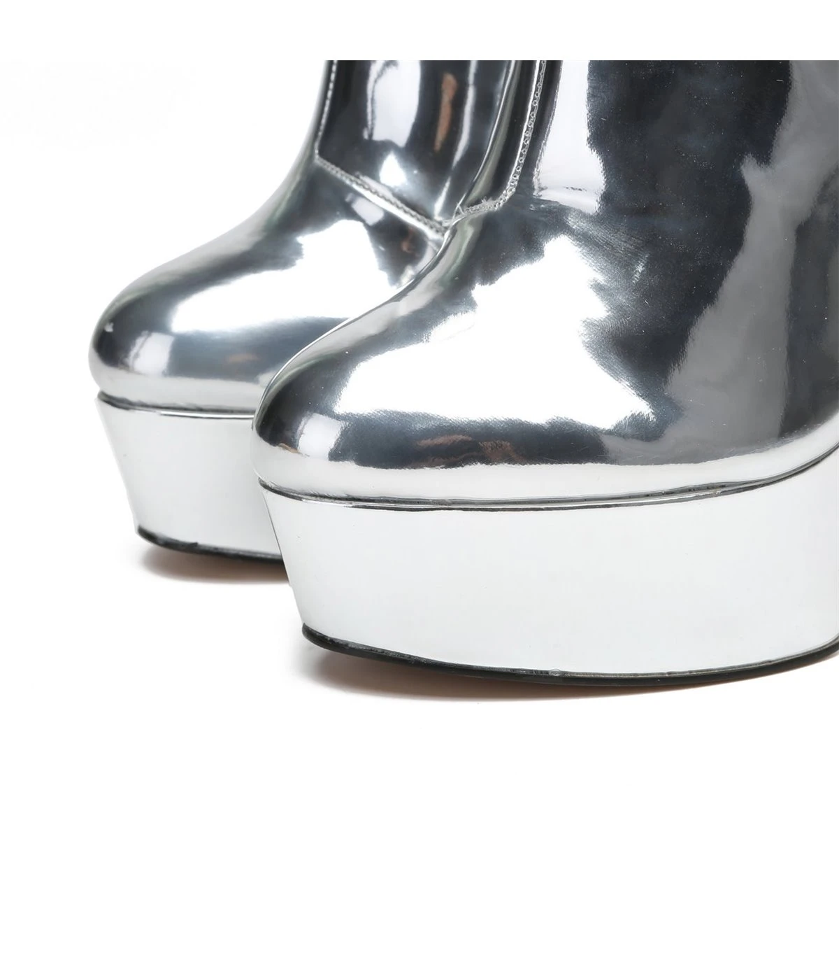 Giaro Stiefel Stackstand Silber 10 Giaro Stiefel Stackstand Silber – Bild 10