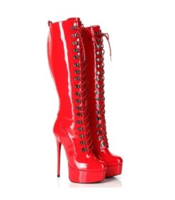 Giaro Stiefel STAY Rot Lack -Shoes Verkäufe giaro stiefel stay rot lack 6