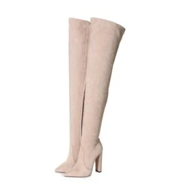 Giaro Stiefel TRINKET Stone Velour Beige -Shoes Verkäufe giaro stiefel trinket stone velour beige 3
