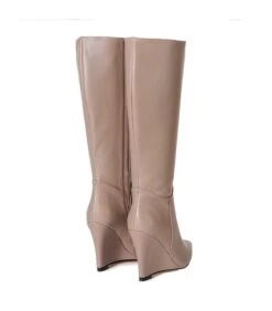 Giaro Stiefel ELLA Blockabsatz Taupe Matt -Shoes Verkäufe giaro stiefelette ella braun 2