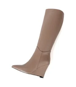 Giaro Stiefel ELLA Blockabsatz Taupe Matt
