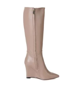 Giaro Stiefel ELLA Blockabsatz Taupe Matt -Shoes Verkäufe giaro stiefelette ella braun 6